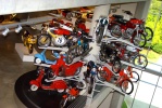 Rack of Motorcycles